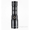 Wason 2023 New High End 1000 Lumens Waterproof Type-C Rechargeable Obor Light Zoomable Jarak Jauh EDC Lampu Kecemasan